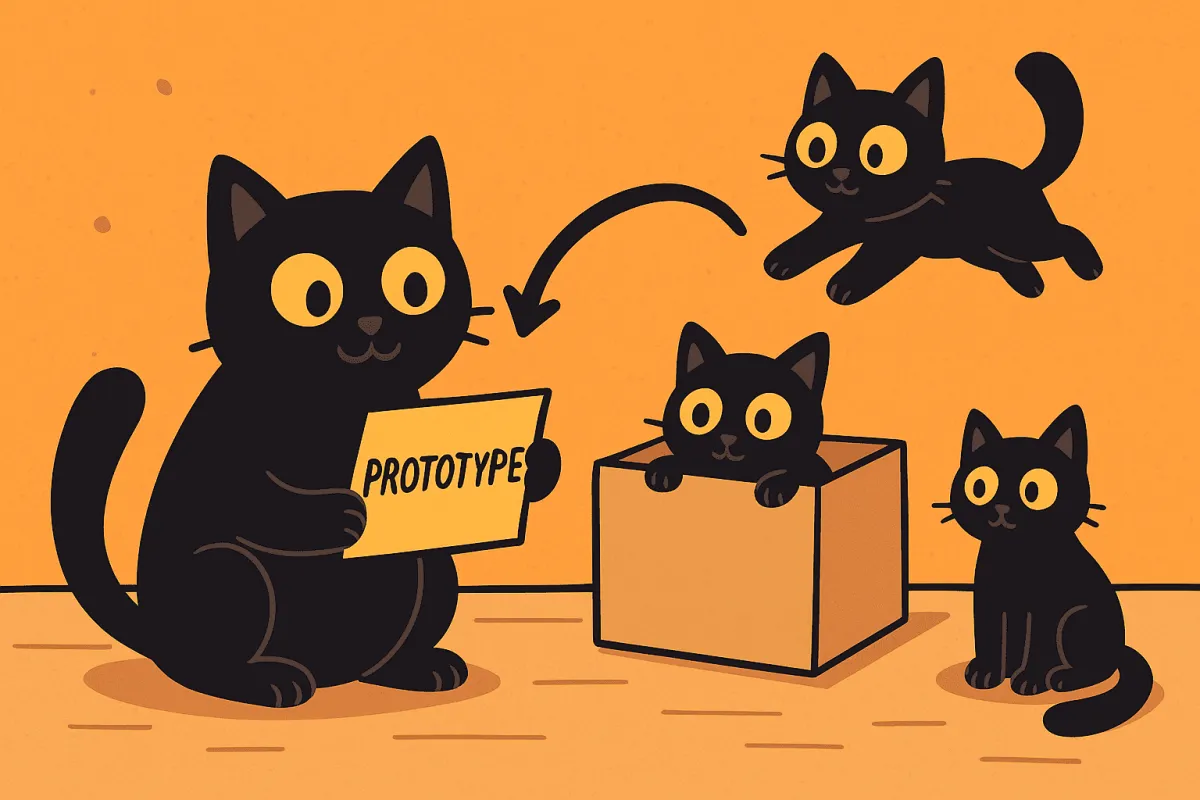 Diagrama del patrón de diseño Prototype