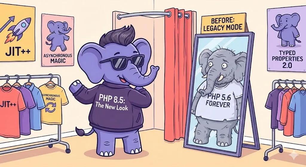 PHP 8.5 upgrade.